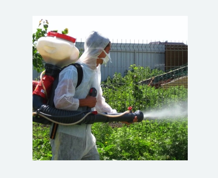 Акарицидная обработка территории в Светогорске